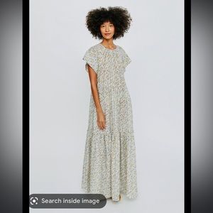 Mirth Vienna dress in Sandatone Coral, Size M